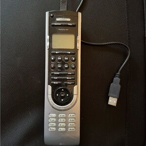 Logitech Harmony 550 Remote in Black and Silver